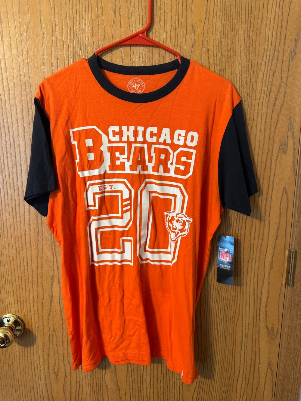 Chicago Bears 47 Brand Football T-Shirt 🐻🏈